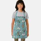 ハリーポッター™ホグワーツ™クリスマスクッキーパターン エプロン (インサイチュ)