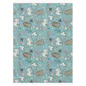 ハリーポッター™ホグワーツ™クリスマスクッキーパターン テーブルクロス (正面)