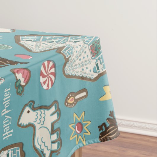ハリーポッター™ホグワーツ™クリスマスクッキーパターン テーブルクロス (インサイチュ)