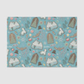 ハリーポッター™ホグワーツ™クリスマスクッキーパターン 薄葉紙 (正面)