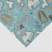 ハリーポッター™ホグワーツ™クリスマスクッキーパターン 薄葉紙 (詳細)