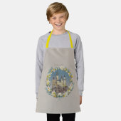 ハリーポッター™ |ホグワーツ™城 エプロン (着用した状態)