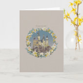 ハリーポッター™ |ホグワーツ™城 カード (黄色い花)