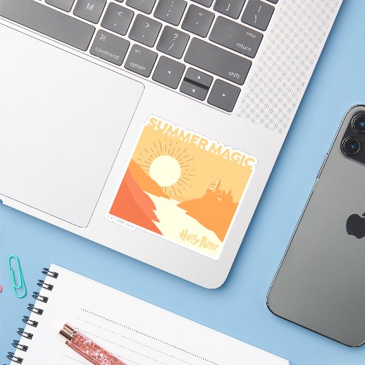 ハリーポッター™ |ホグワーツ™夏魔法 シール (ノートパソコンとiPhone)