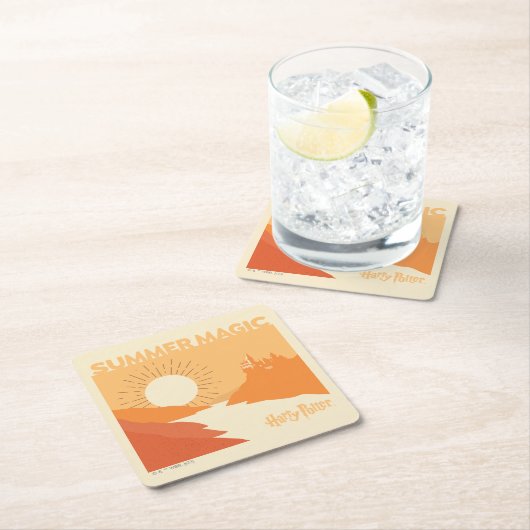ハリーポッター™ |ホグワーツ™夏魔法 スクエアペーパーコースター (インサイチュ)