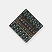 ハリーポッター™ホリデーセーターパターン スタンダードカクテルナプキン (角)