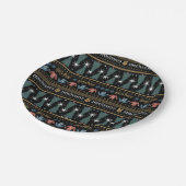 ハリーポッター™ホリデーセーターパターン ペーパープレート (アングル)