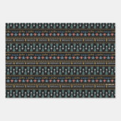 ハリーポッター™ホリデーセーターパターン ラッピングペーパーシート (正面)