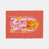 ハリーポッター™ |ルナ・ラブグッドに戻る フリースブランケット (正面(横))