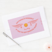 ハリーポッター™ |何でも可能 長方形シール (封筒)