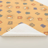 ハリーポッター™ |夏の魔法HOGWARTS™パターン シェルパブランケット (3/4)