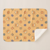 ハリーポッター™ |夏の魔法HOGWARTS™パターン シェルパブランケット (正面(横))