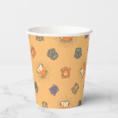 ハリーポッター™ |夏の魔法HOGWARTS™パターン 紙コップ (裏面)