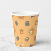 ハリーポッター™ |夏の魔法HOGWARTS™パターン 紙コップ (正面)