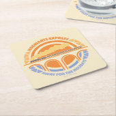 ハリーポッター™ |夏魔法ホグワーツ表現™ スクエアペーパーコースター (アングル)