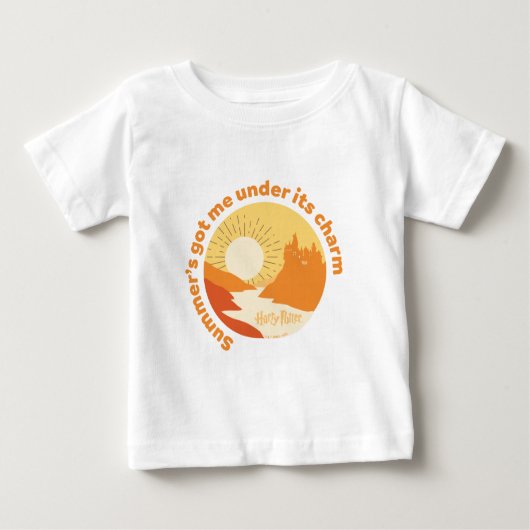 ハリーポッター™ |夏魔法ホグワーツ™城 ベビーTシャツ (正面)