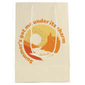 ハリーポッター™ |夏魔法ホグワーツ™城 ミディアムペーパーバッグ (裏面)