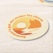 ハリーポッター™ |夏魔法ホグワーツ™城 ラウンドペーパーコースター (アングル)