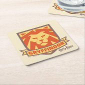 ハリーポッター™ |夏魔法GRYFFINDOR™クレスト スクエアペーパーコースター (アングル)
