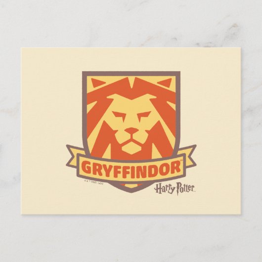 ハリーポッター™ |夏魔法GRYFFINDOR™クレスト ポストカード (正面)