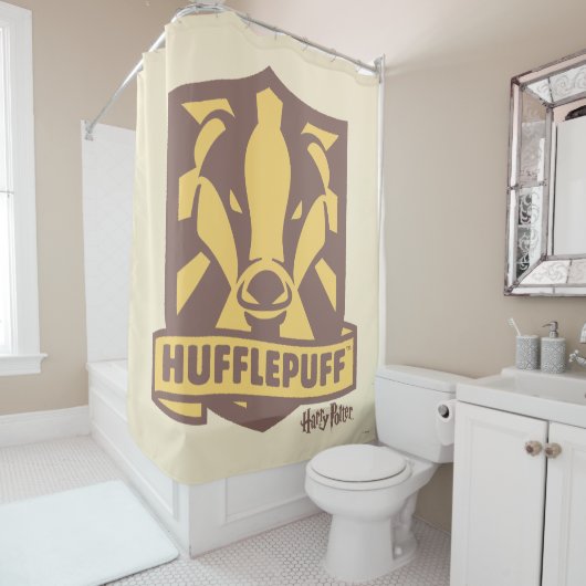 ハリーポッター™ |夏魔法HUFFLEPUFF™クレスト シャワーカーテン (インサイチュ)