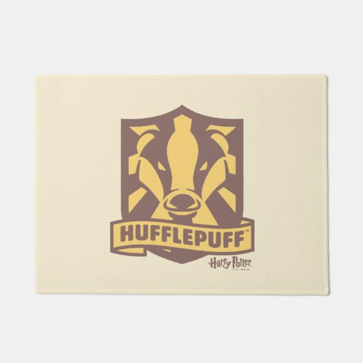 ハリーポッター™ |夏魔法HUFFLEPUFF™クレスト ドアマット (正面)