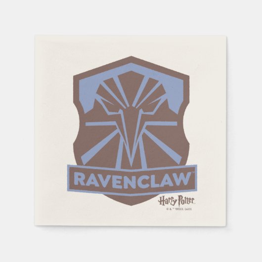 ハリーポッター™ |夏魔法RAVENCLAW™クレスト スタンダードカクテルナプキン (正面)