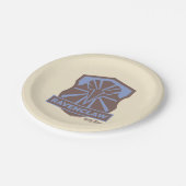 ハリーポッター™ |夏魔法RAVENCLAW™クレスト ペーパープレート (アングル)