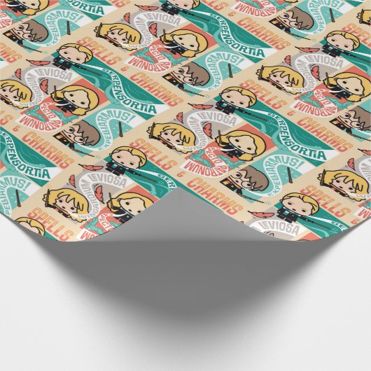 ハリーポッター™ |漫画のスペルとチャーム ラッピングペーパー (角)