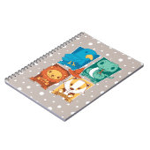 ハリーポッター™ |漫画ホグワーツ™ハウス ノートブック (左側)