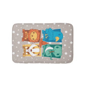 ハリーポッター™ |漫画ホグワーツ™ハウス バスマット (正面)