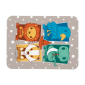 ハリーポッター™ |漫画ホグワーツ™ハウス マグネット (横)