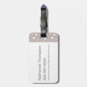 ハリーポッター™ |漫画ホグワーツ™ハウス ラゲッジタグ (裏面縦)