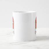 ハリーポッター™ |繊細なスケッチGRYFFINDOR™クレスト ジャンボコーヒーマグカップ (正面)