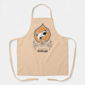 ハリーポッター™ |繊細なスケッチHUFFLEPUFF™クレスト エプロン (正面)
