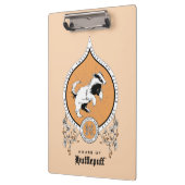 ハリーポッター™ |繊細なスケッチHUFFLEPUFF™クレスト クリップボード (左)