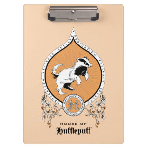 ハリーポッター™  繊細なスケッチHUFFLEPUFF™クレスト クリップボード
