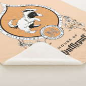 ハリーポッター™ |繊細なスケッチHUFFLEPUFF™クレスト シェルパブランケット (3/4)