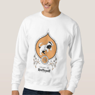 ハリーポッター™ 繊細なスケッチHUFFLEPUFF™クレスト スウェットシャツ