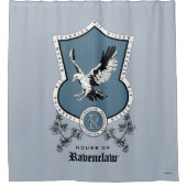 ハリーポッター™ |繊細なスケッチRAVENCLAW™クレスト シャワーカーテン (正面)