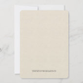 ハリーポッター – 誕生日少年の願い 招待状 (裏面)