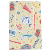 ハリーポッター™誕生祝いパターン ミディアムペーパーバッグ (正面)