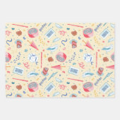 ハリーポッター™誕生祝いパターン ラッピングペーパーシート (正面)