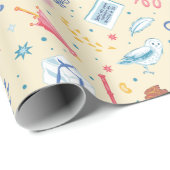 ハリーポッター™誕生祝いパターン ラッピングペーパー (ロールコーナー)