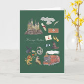 ハリーポッター™ |魔法の瞬間 カード (黄色い花)