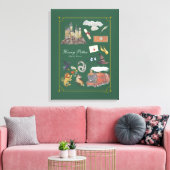 ハリーポッター™ |魔法の瞬間 キャンバスプリント (インサイチュ (リビング))