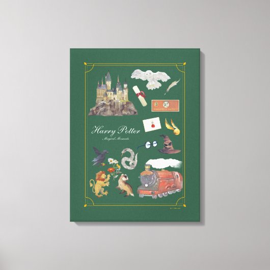 ハリーポッター™ |魔法の瞬間 キャンバスプリント (正面)