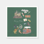 ハリーポッター™ |魔法の瞬間 スタンダードカクテルナプキン (正面)