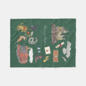 ハリーポッター™ |魔法の瞬間 フリースブランケット (正面(横))