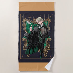 ハリーポッター™ Anime Draco Malfoy着席 ビーチタオル